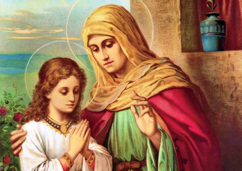 Sveti Joakim i sveta Ana - roditelji Blažene Djevice Marije ...