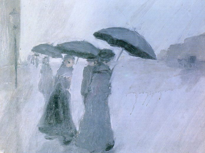 Milan_Steiner_-_Kiša_-_1918.