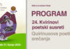 U petak počinju 24. Kvirinovi poetski susreti